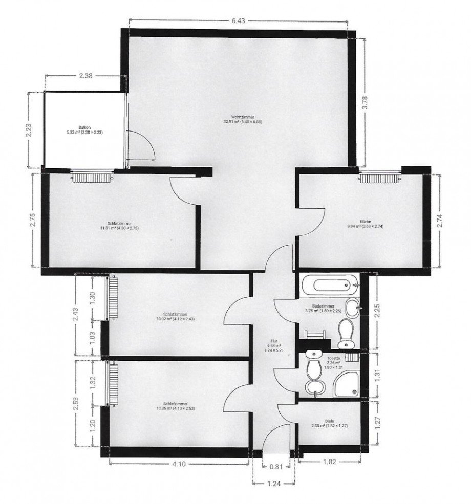 Grundriss Etagenwohnung Gelsenkirchen