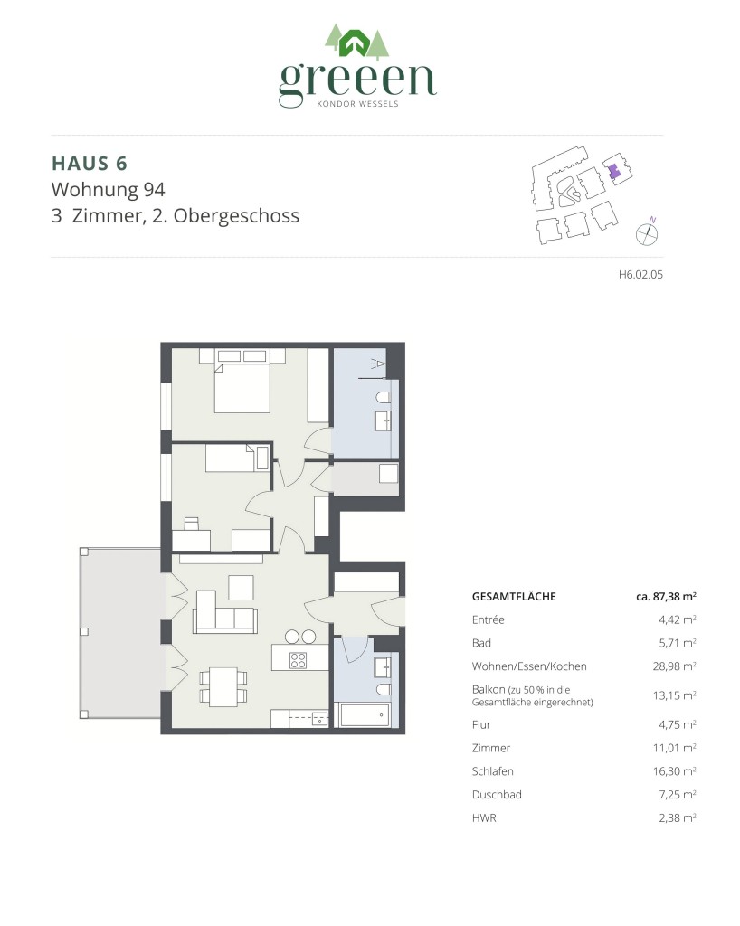 Grundriss Etagenwohnung Solingen