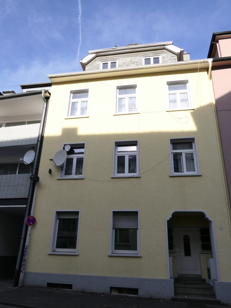Au�enansicht Mehrfamilienhaus Solingen