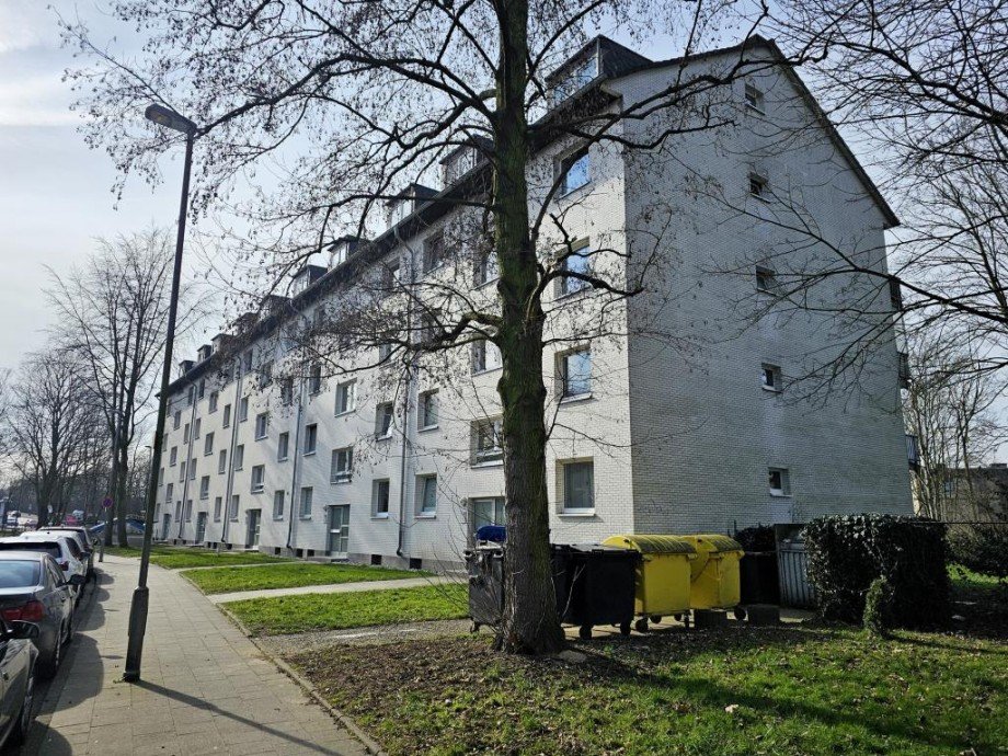Hausansicht Etagenwohnung D�sseldorf