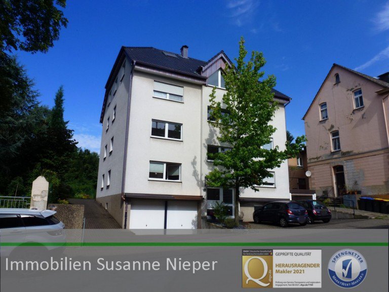 Au�enansicht vorne Solingen Etagenwohnung 3-Zimmer Wohlf�hlwohnung mit gro�em Balkon in Solingen-Wald