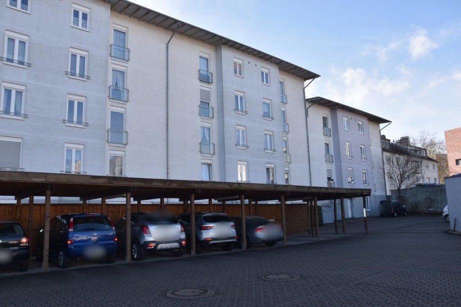 Hausansicht von hinten Erdgeschosswohnung Solingen