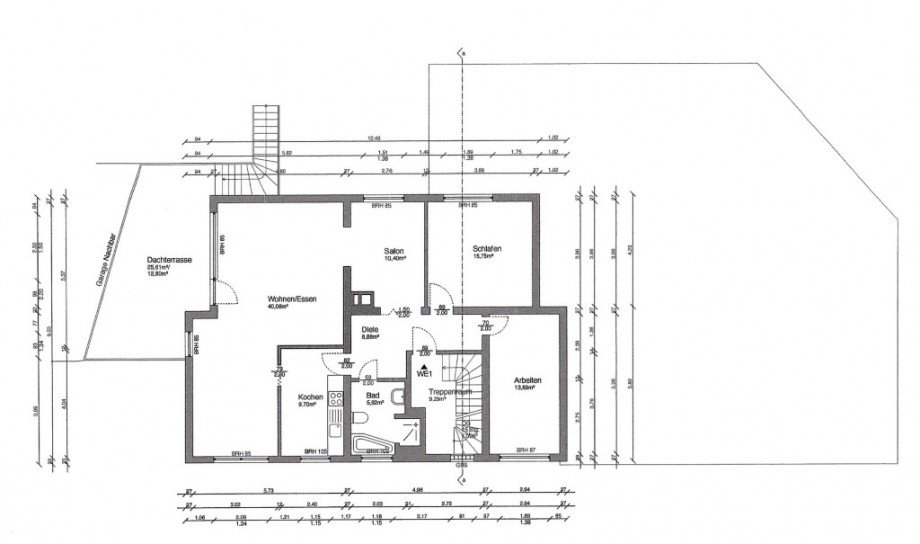 1.Obergeschoss Zweifamilienhaus Solingen