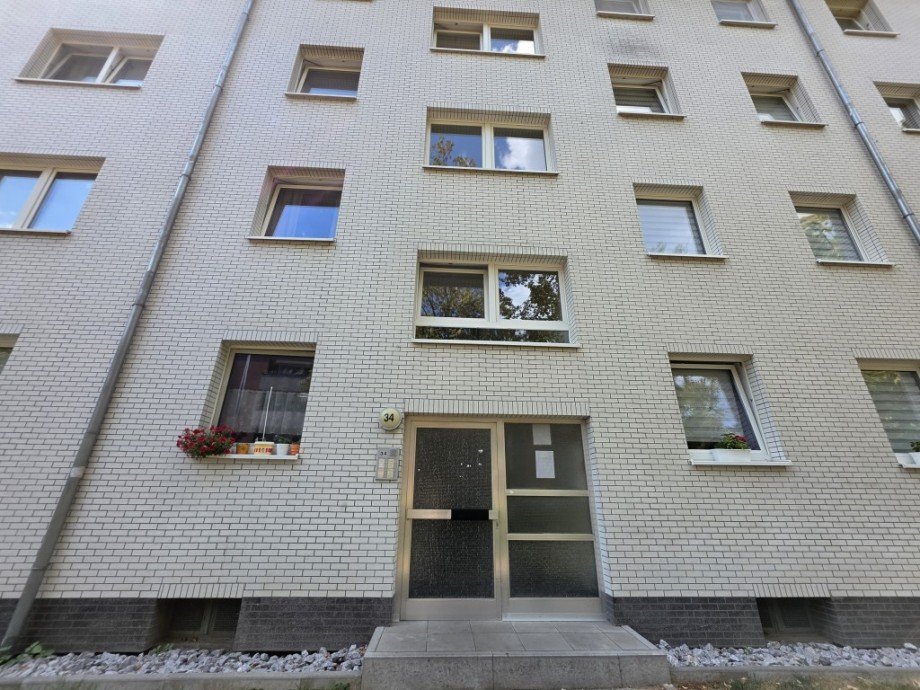 Hausansicht Etagenwohnung D�sseldorf