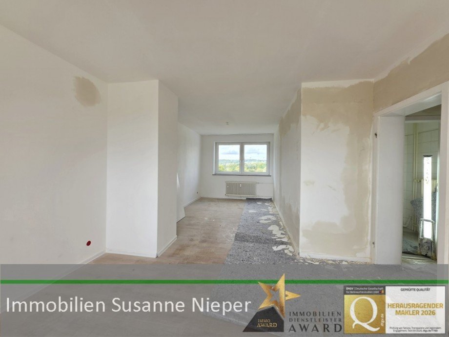 Wohnzimmer Etagenwohnung Wuppertal