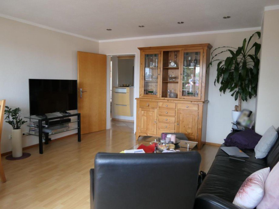 Wohnzimmer Dachgeschosswohnung Solingen
