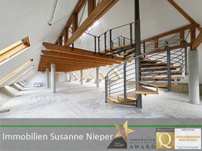 untere B�rofl�che Wuppertal B�rofl�che F�r Unternehmen, die mehr suchen als nur Arbeitsfl�che. Exklusives Loftb�ro mit Blick auf Wupper und Schwebebahn