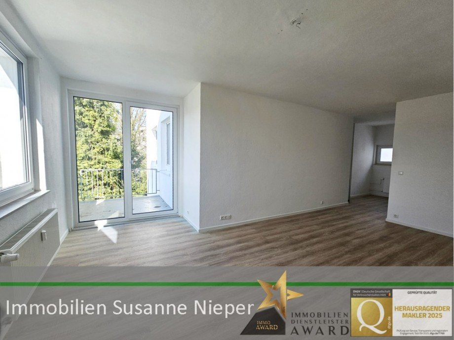 Wohnzimmer Etagenwohnung Gelsenkirchen