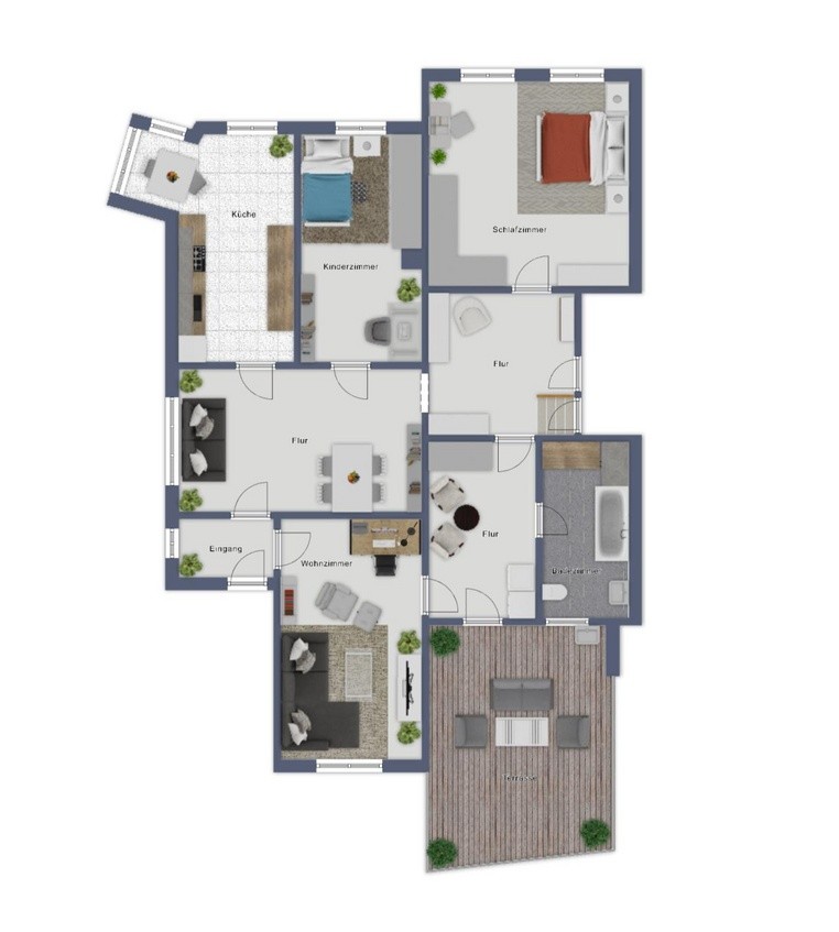 Grundriss Etagenwohnung Solingen