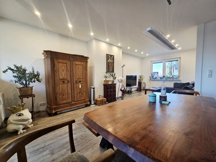 Wohn- und Essbereich Maisonettewohnung Solingen