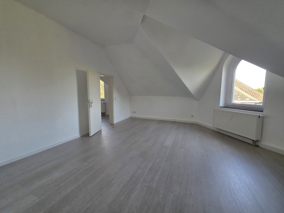 Wohnzimmer Dachgeschosswohnung Solingen