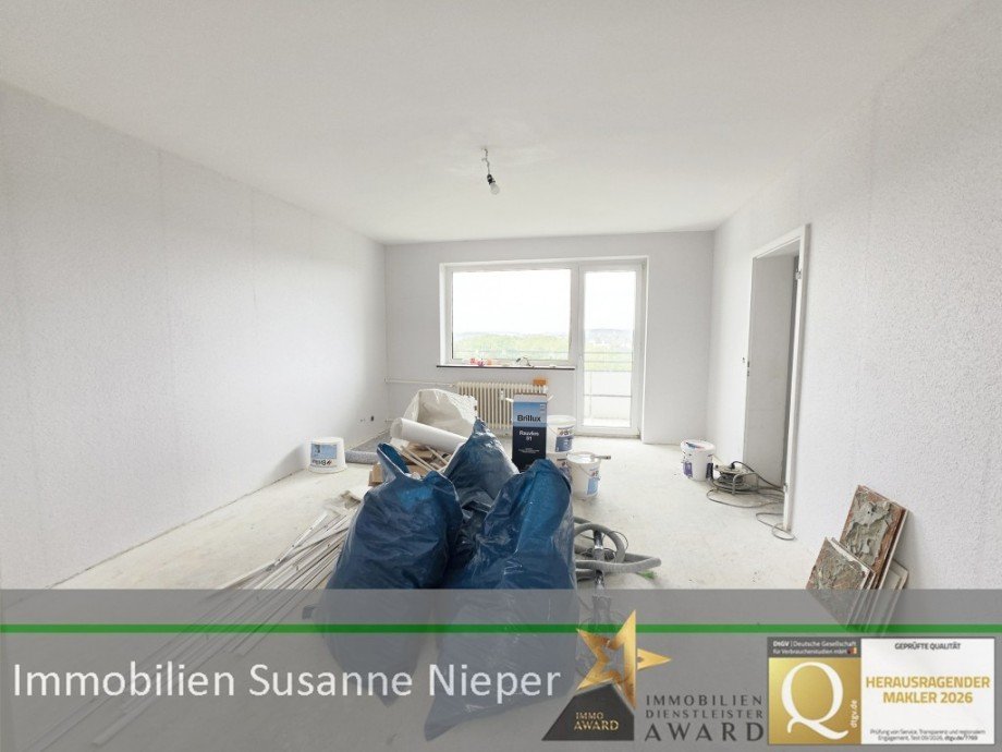 Wohnzimmer Etagenwohnung Wuppertal
