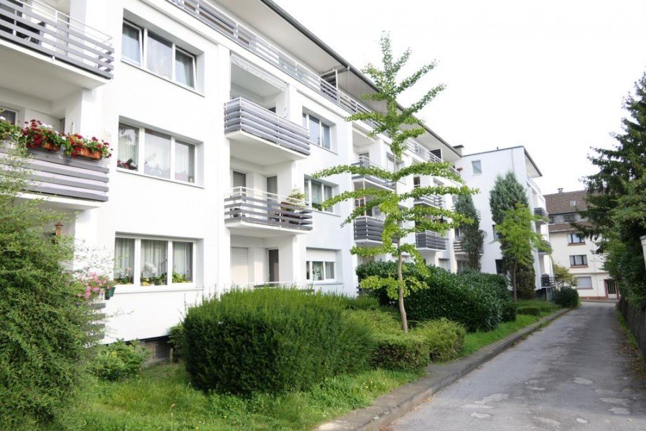 Hausansicht Dachgeschosswohnung Solingen