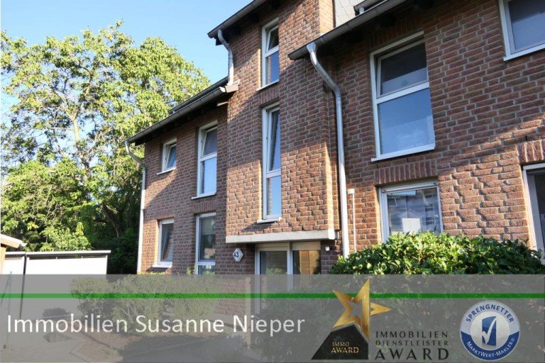 Au�enansicht Langenfeld Etagenwohnung H�bsche Eigentumswohnung als Kapitalanlage in Langenfeld mit Balkon, Einbauk�che und Stellplatz