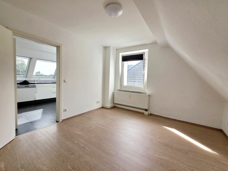 Wohnzimmer Dachgeschosswohnung Solingen