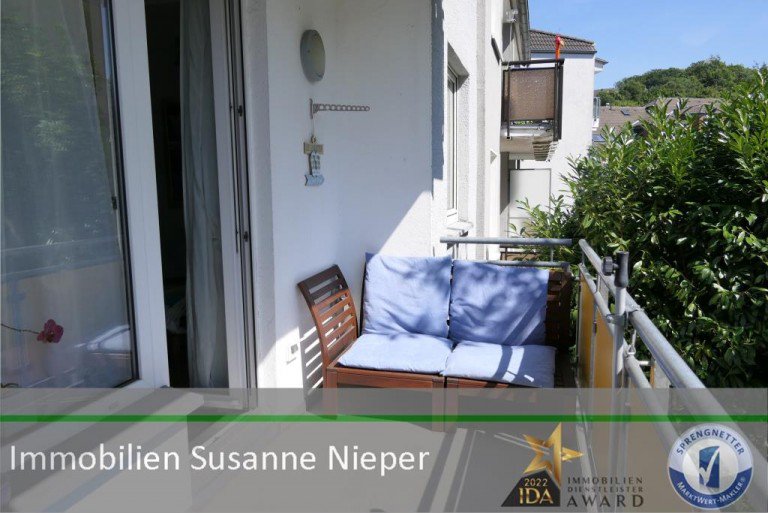 Balkon Wuppertal Etagenwohnung Direkt am Kothener Wald - 2-Zimmerwohnung mit Balkon