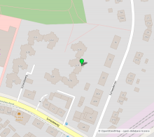 Umgebungskarte 1 Einziehen & wohlf�hlen. Sanierte 3-Zimmerwohnung mit Balkon und Aufzug - Gelsenkirchen Scholven 
WE11/2.OGvo