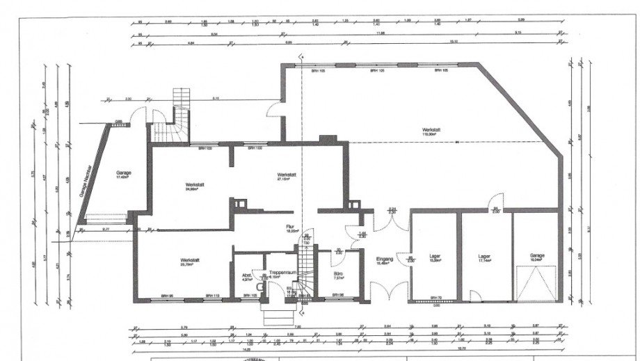 Betriebsgeb�ude Erdgeschoss Zweifamilienhaus Solingen