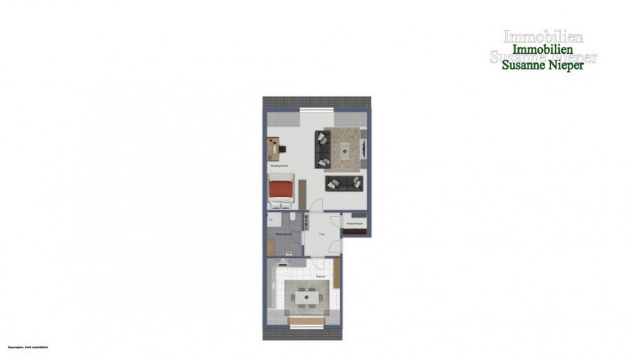 4. Obergeschoss Dachgeschosswohnung D�sseldorf