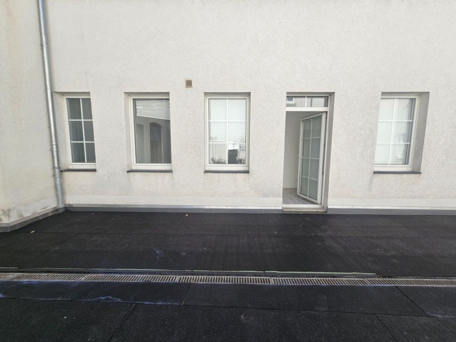 Terrasse Innenhof Erdgeschosswohnung Solingen