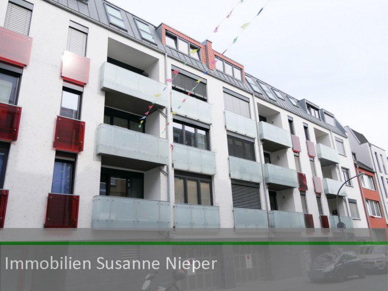 Hausansicht K�ln Etagenwohnung Lichthelle 107 m� in K�ln Ehrenfeld - Baujahr 2011 mit Balkon, Loggia und Aufzug