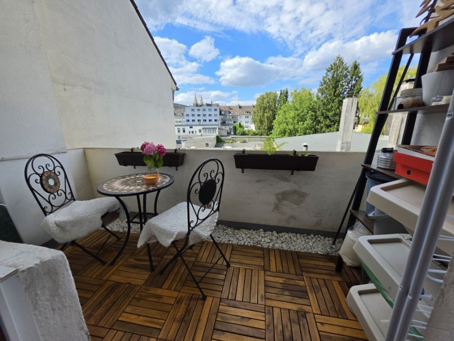 Balkon 2.OG Mehrfamilienhaus Solingen