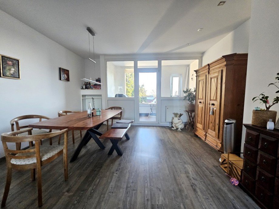 Wohn- und Essbereich Maisonettewohnung Solingen