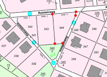 Lageplan Wohnen wie im Urlaub. Bezauberndes Baugrundst�ck im Wohnpark Schindeldorf