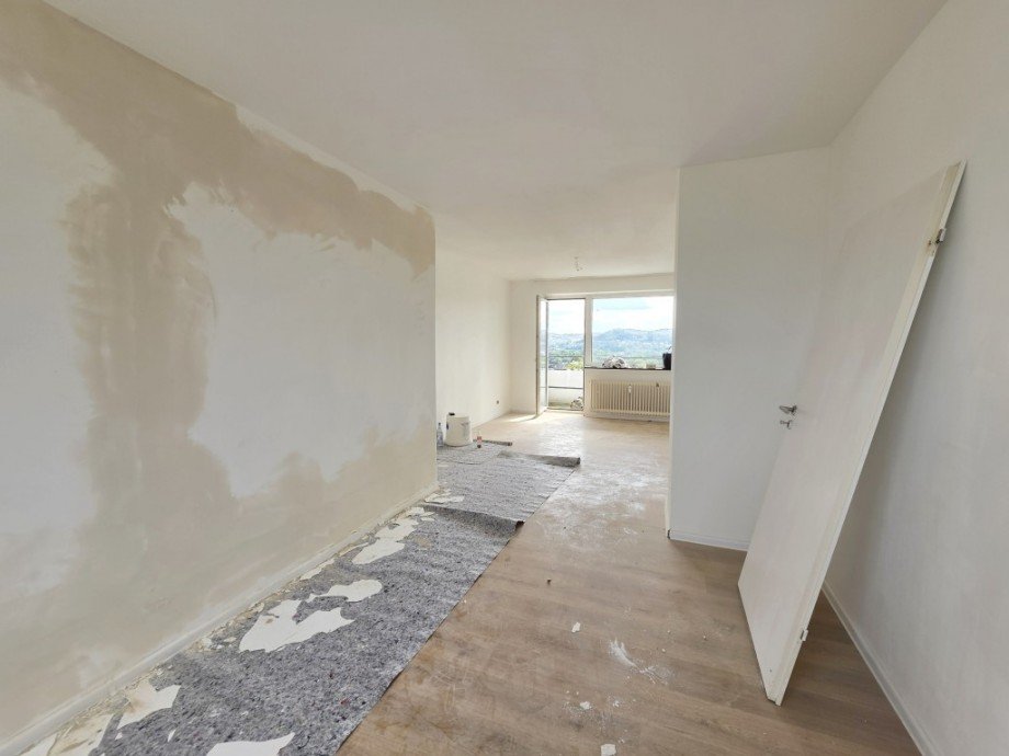 Wohnzimmer Etagenwohnung Wuppertal