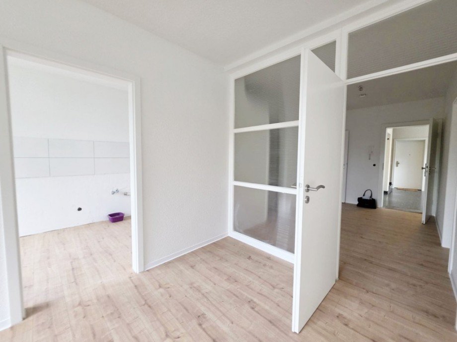 Wohnzimmer und Diele Etagenwohnung Wuppertal